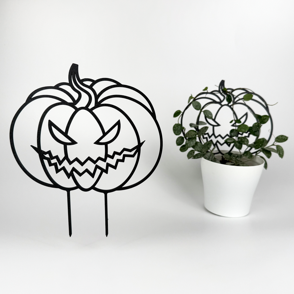 "Halloween pumpkin" House Plant Trellis
