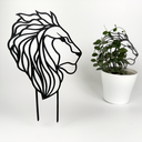 "The Lion" House Plant Trellis