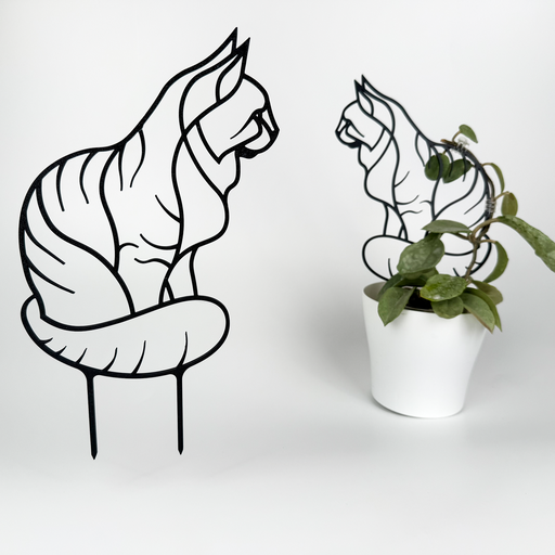 "Big cat" House Plant Trellis